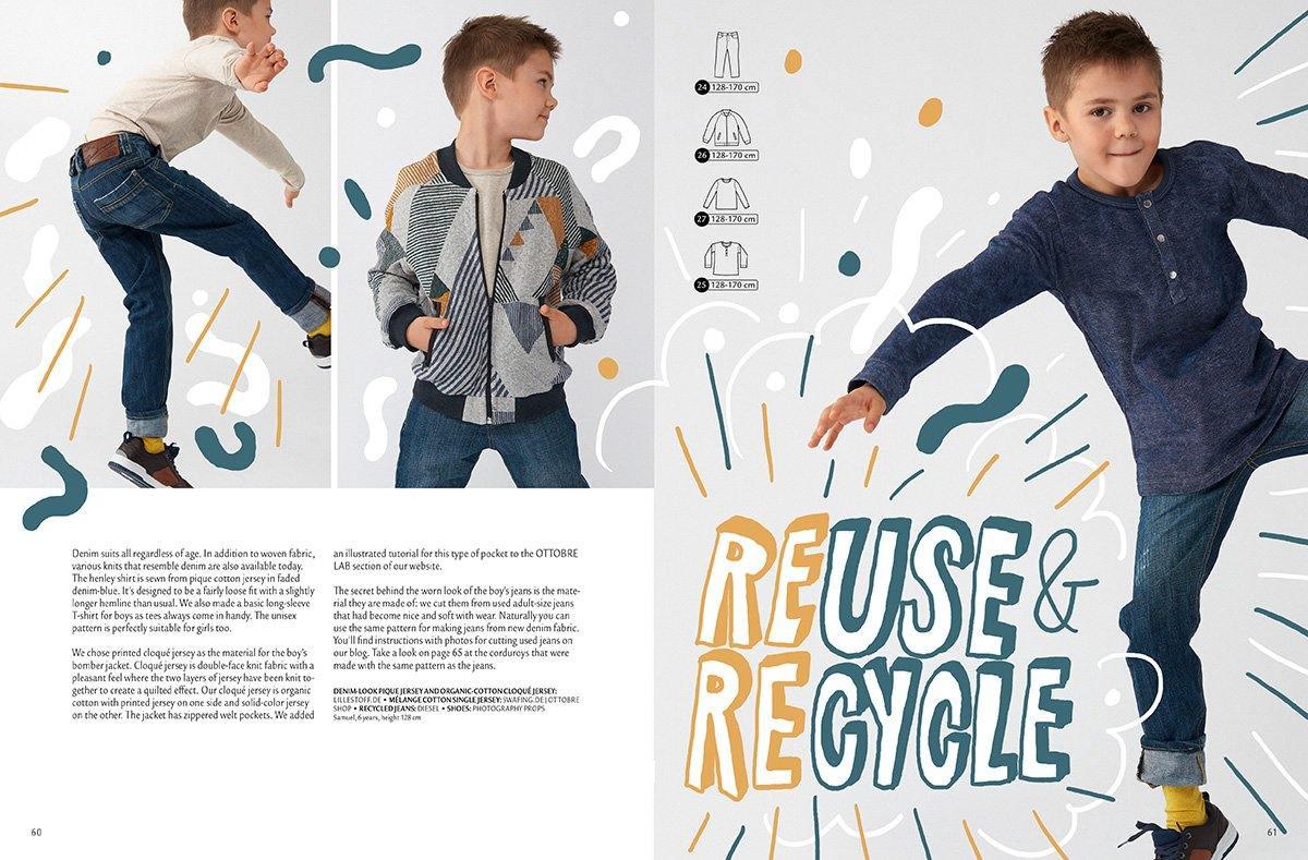 Ottobre Design Magazine - Kids Spring 2019 (English)-Accessories-Jelly Fabrics