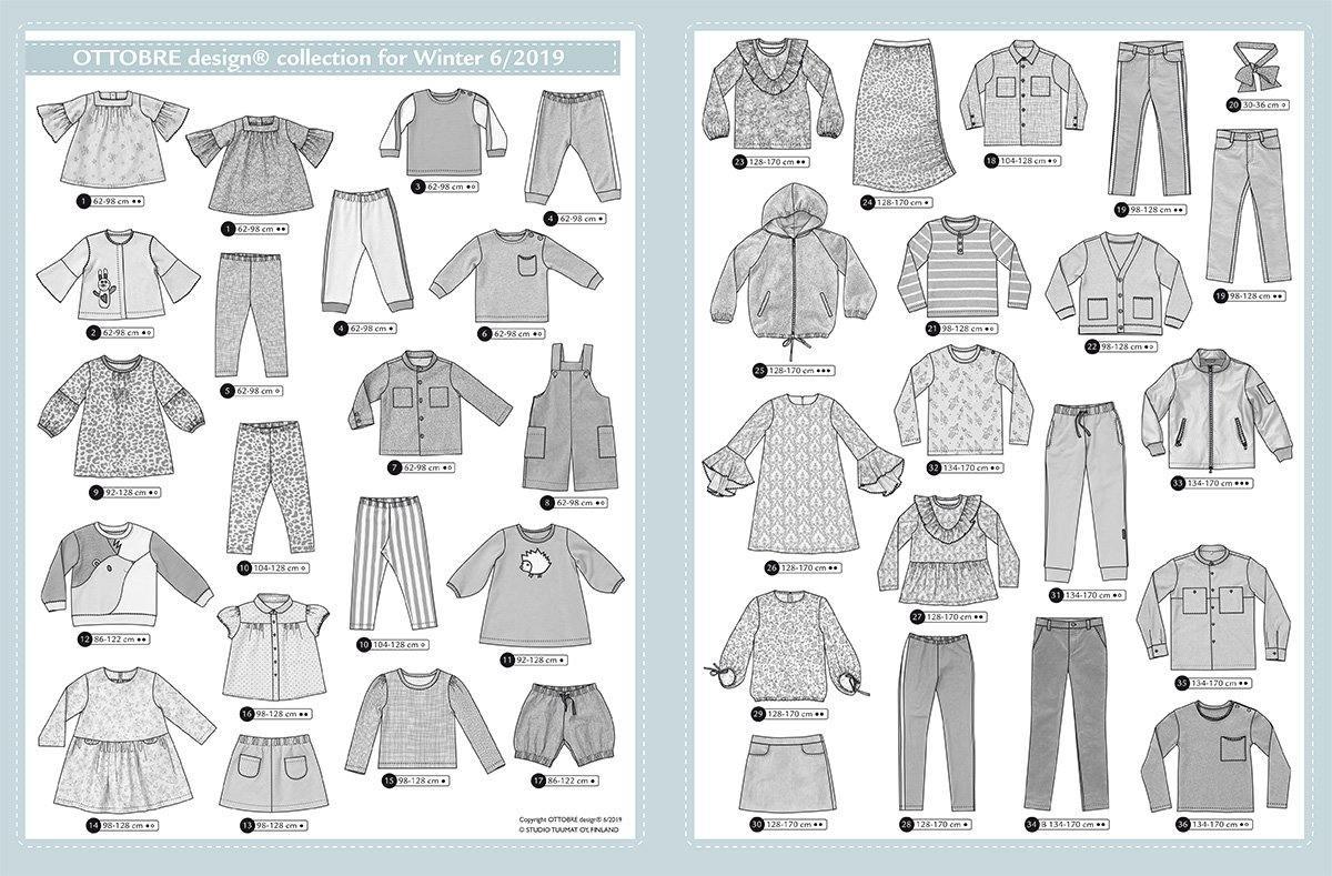 Ottobre Design Magazine - Kids Winter 2019 (English)-Accessories-Jelly Fabrics