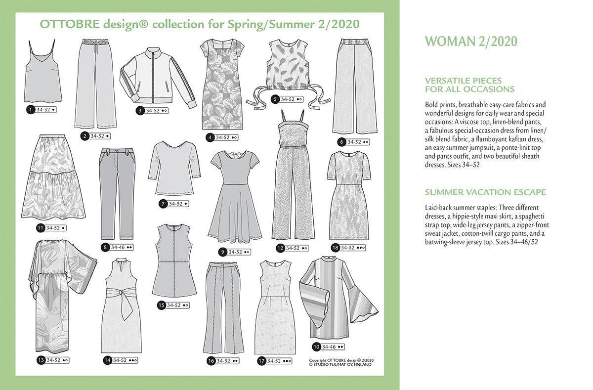 Ottobre Design Magazine - Woman Spring/Summer 2020 (English)-Accessories-Jelly Fabrics