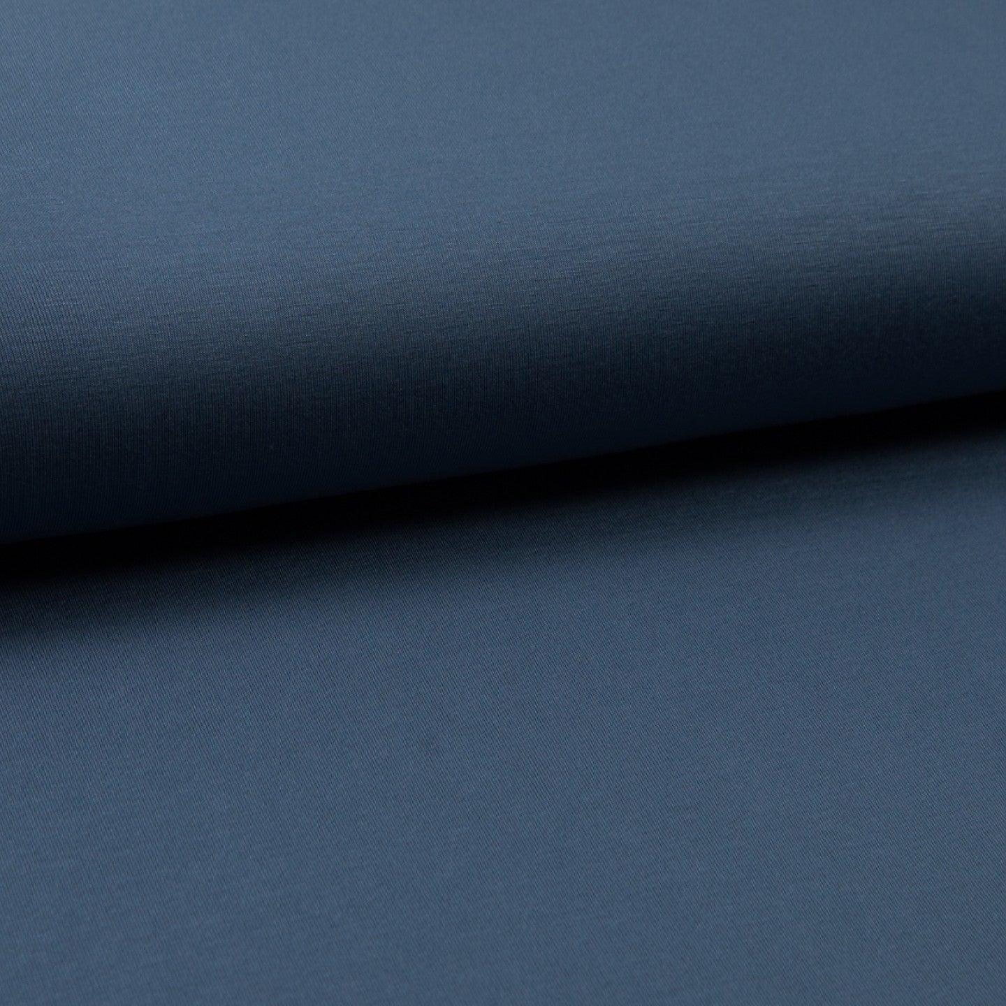 Bamboo Jersey - Denim-Jersey Fabric-Jelly Fabrics