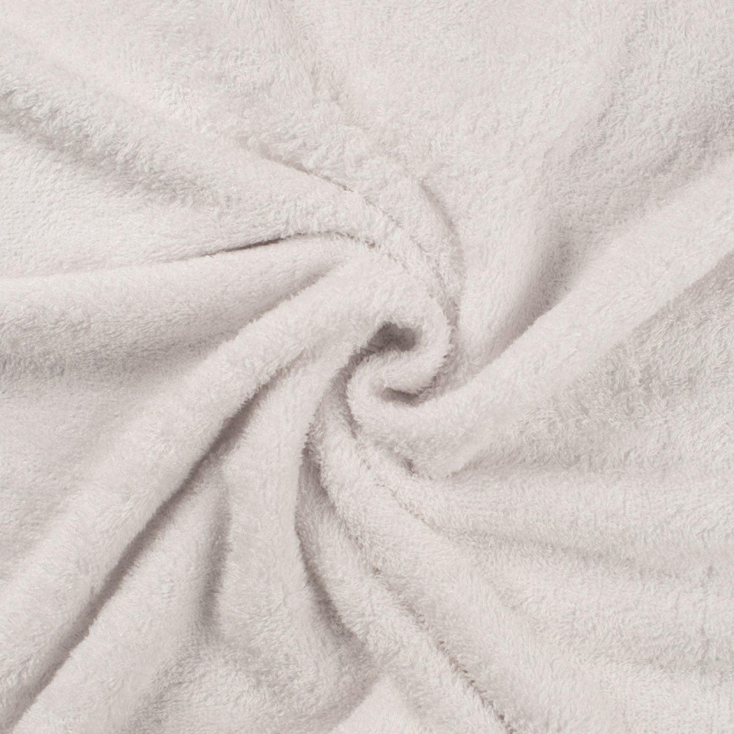 Bamboo Terry Towelling - White-French Terry-Jelly Fabrics