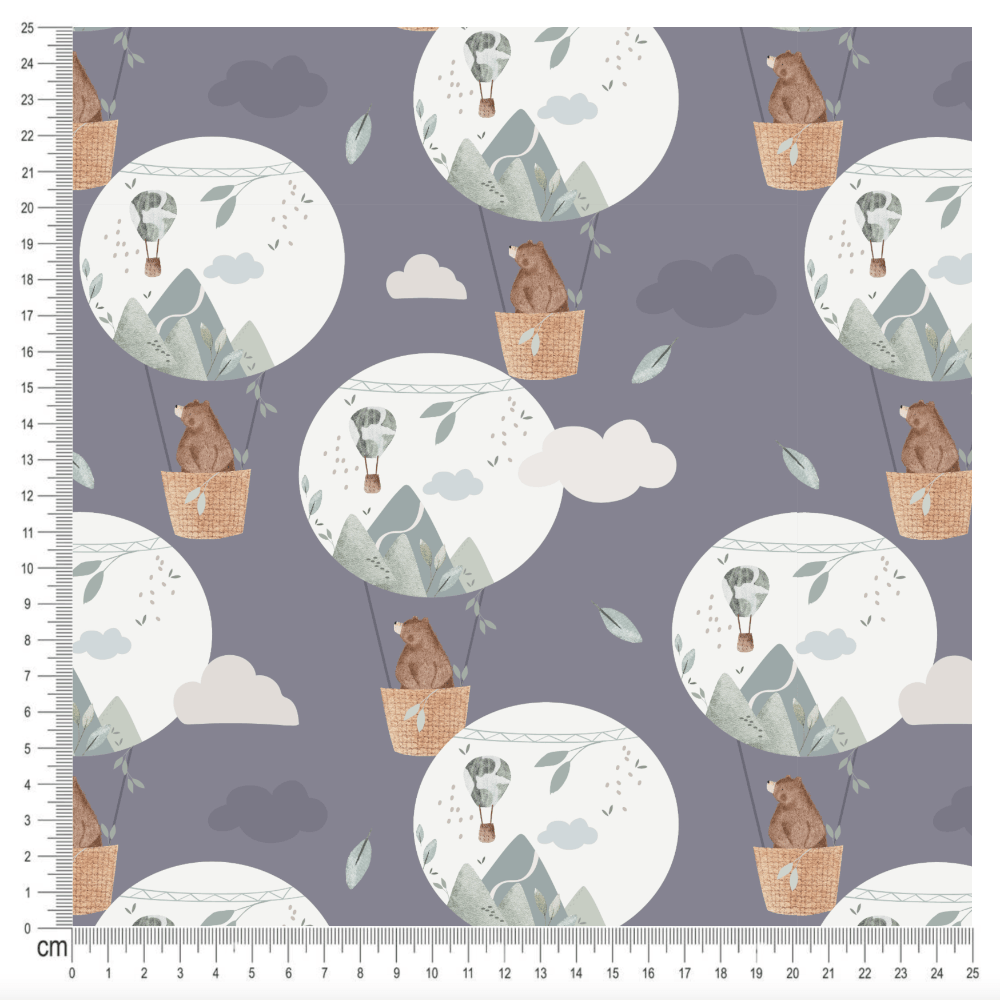 Cotton Jersey - BOWD in Shell (EXCLUSIVE)-Jersey Fabric-Jelly Fabrics