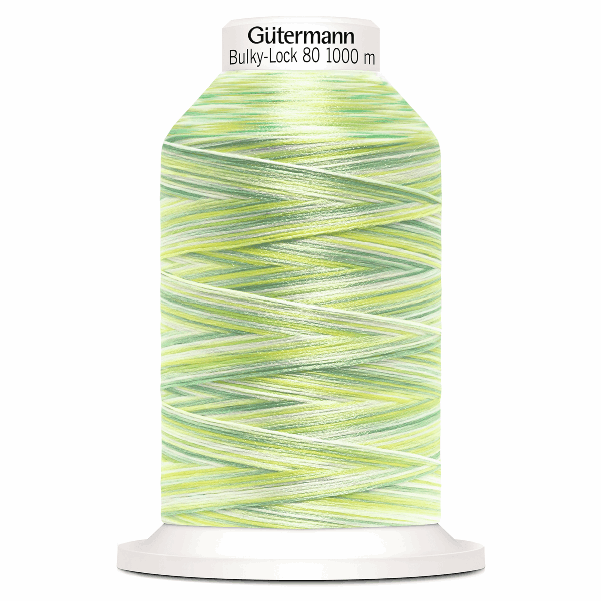 Gutermann Overlock Yarn - Bulky-Lock 80 : 1000 M Green Multicolour (9963)-Thread-Jelly Fabrics