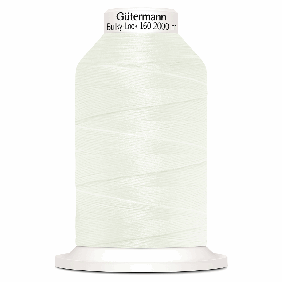 Gutermann Overlock Yarn - Bulky-Lock 160 : 2000 M White (111)-Thread-Jelly Fabrics