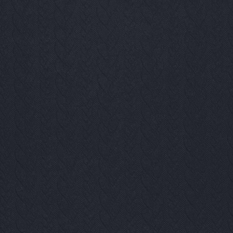 Cable Knit Jersey - Solid in Navy-Jacquard-Jelly Fabrics