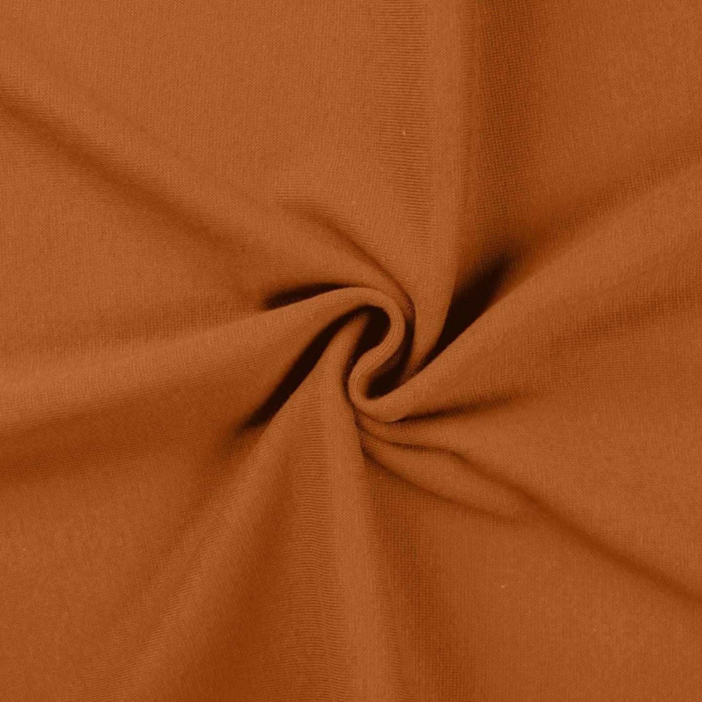 Tubular Ribbing - Caramel (NEW)-Rib Knit-Jelly Fabrics