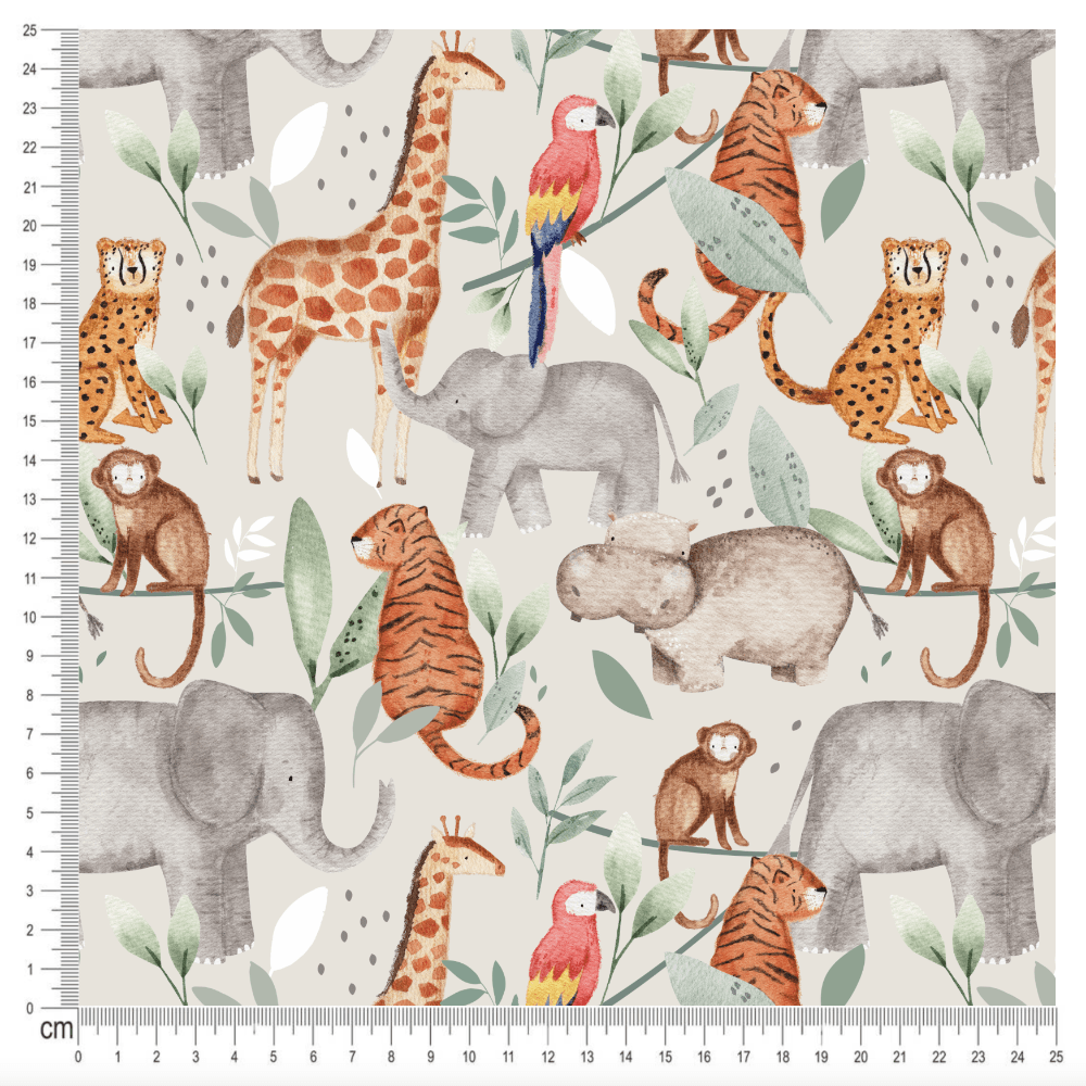 PRE-ORDER!!! - Cotton Jersey - CASSA in Ecru (due July)-Jersey Fabric-Jelly Fabrics