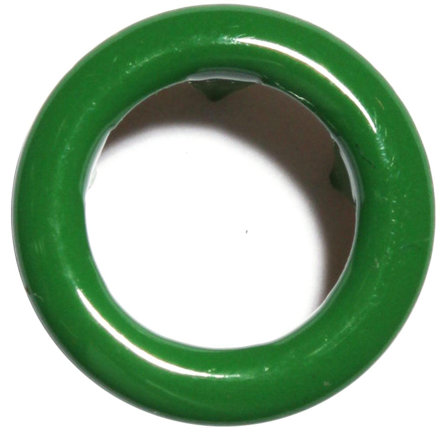 Snap buttons - 9mm Non-sew metal snap fasteners - Dark Green (20 pcs)-Accessories-Jelly Fabrics