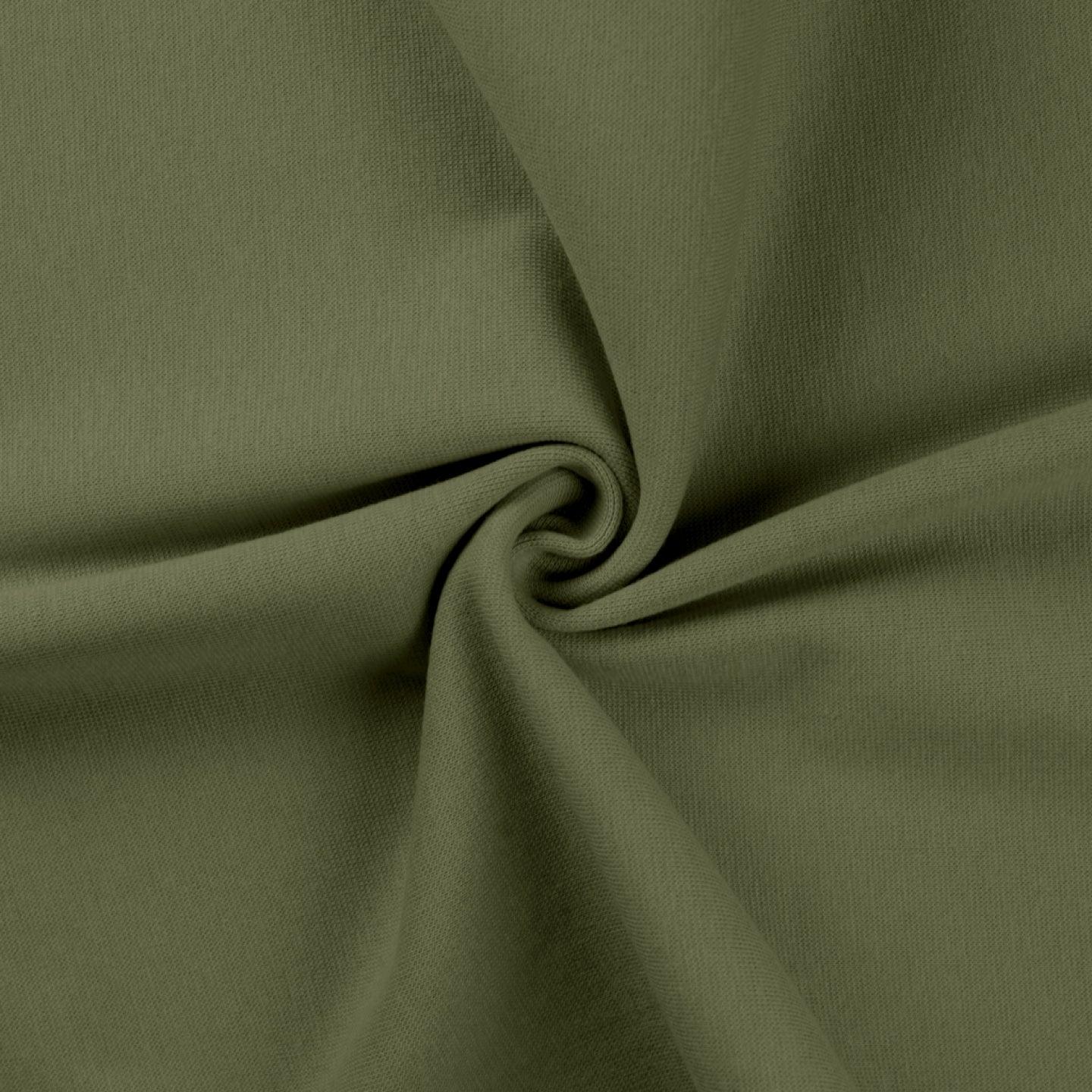 Tubular Ribbing - Khaki (NEW)-Rib Knit-Jelly Fabrics