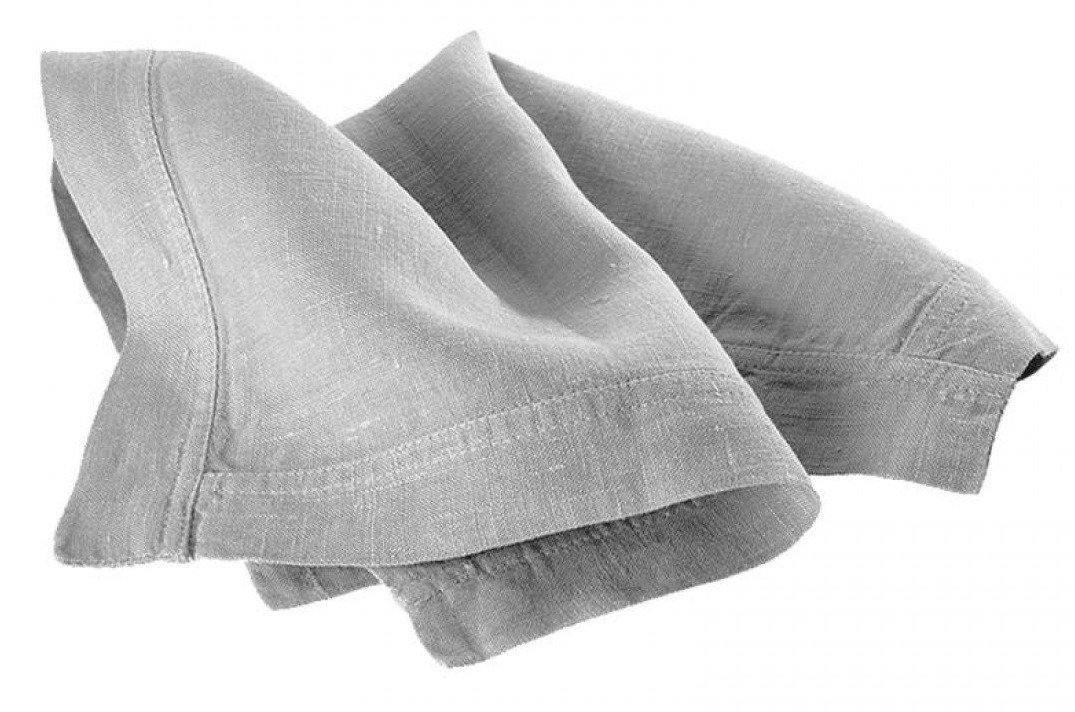 Linen Fabric - Solid in Light Grey-Linen-Jelly Fabrics