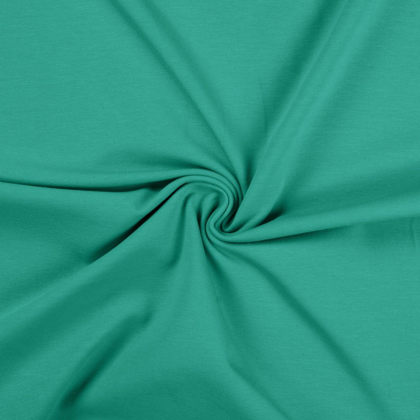 Cotton Jersey - Mint (NEW)-Jersey Fabric-Jelly Fabrics