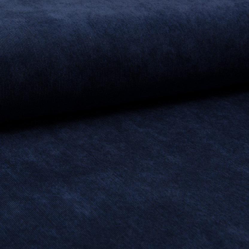 21 wale Corduroy - Solid Navy - Jelly Fabrics Ltd