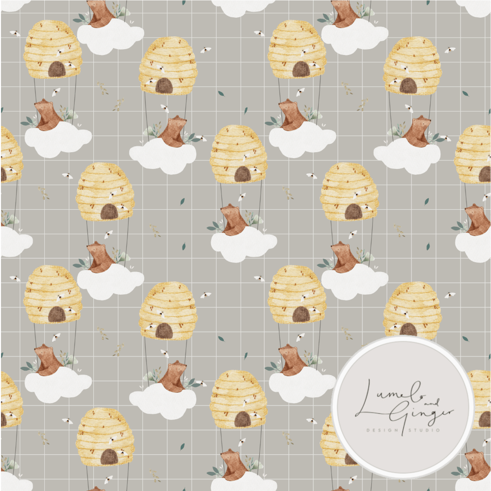 Cotton Jersey - NETTY in Mink (EXCLUSIVE)-Jersey Fabric-Jelly Fabrics