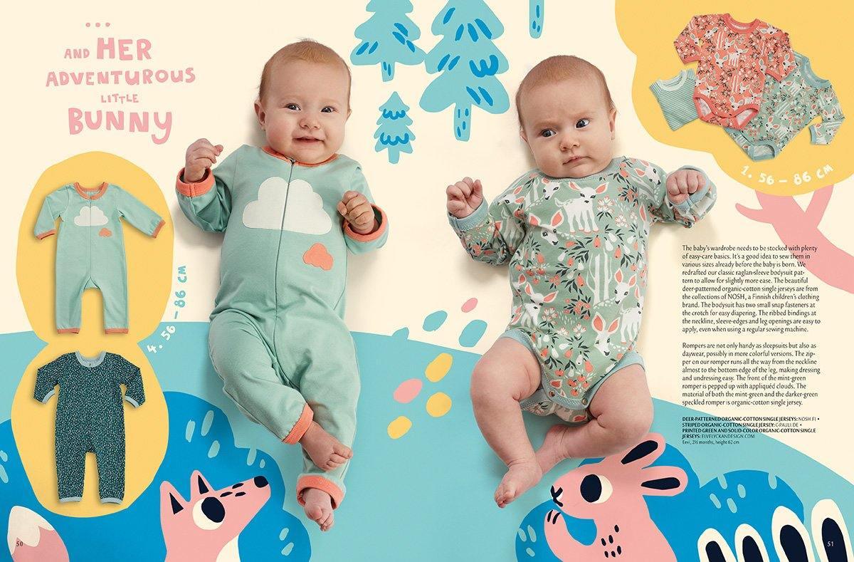 Ottobre Design Magazine - Kids Spring 2018 (English)-Accessories-Jelly Fabrics