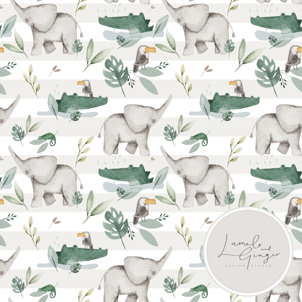 Cotton Jersey - PAPU in Rice-Jersey Fabric-Jelly Fabrics