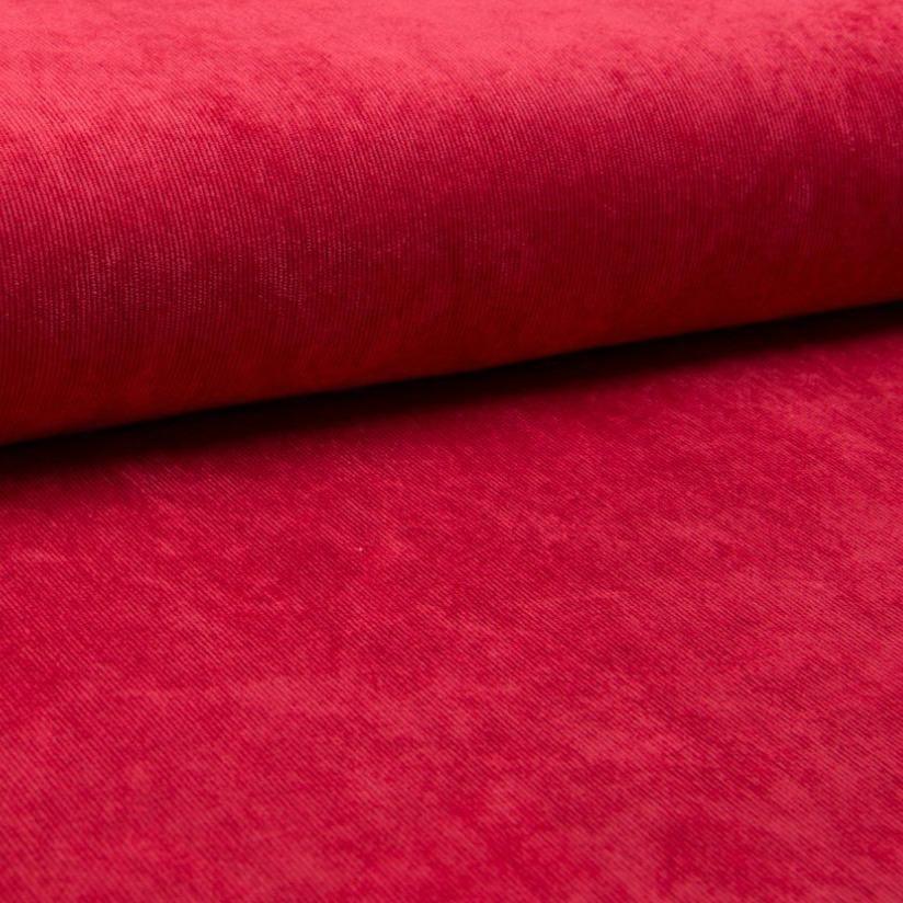 21 wale Corduroy - Solid Red - Jelly Fabrics Ltd