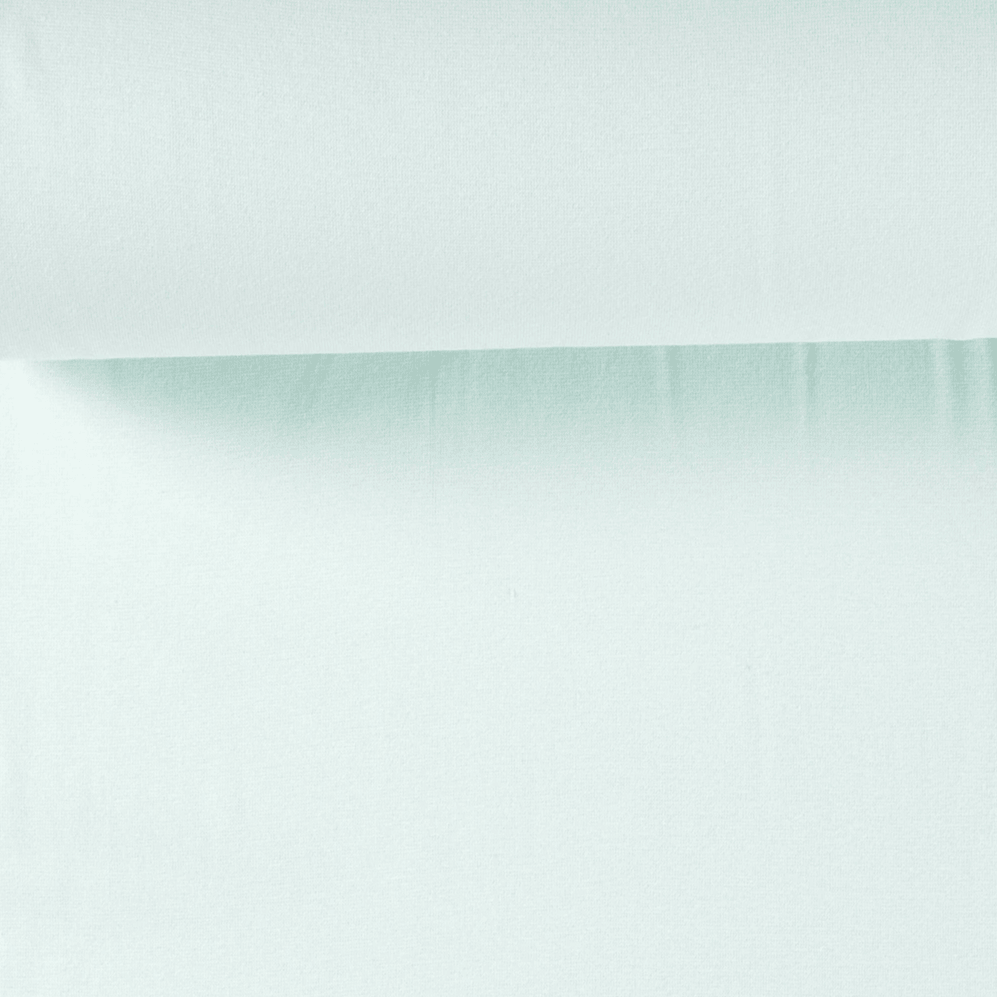 Rib Knit - Pale Mint tubular ribbing-Rib Knit-Jelly Fabrics