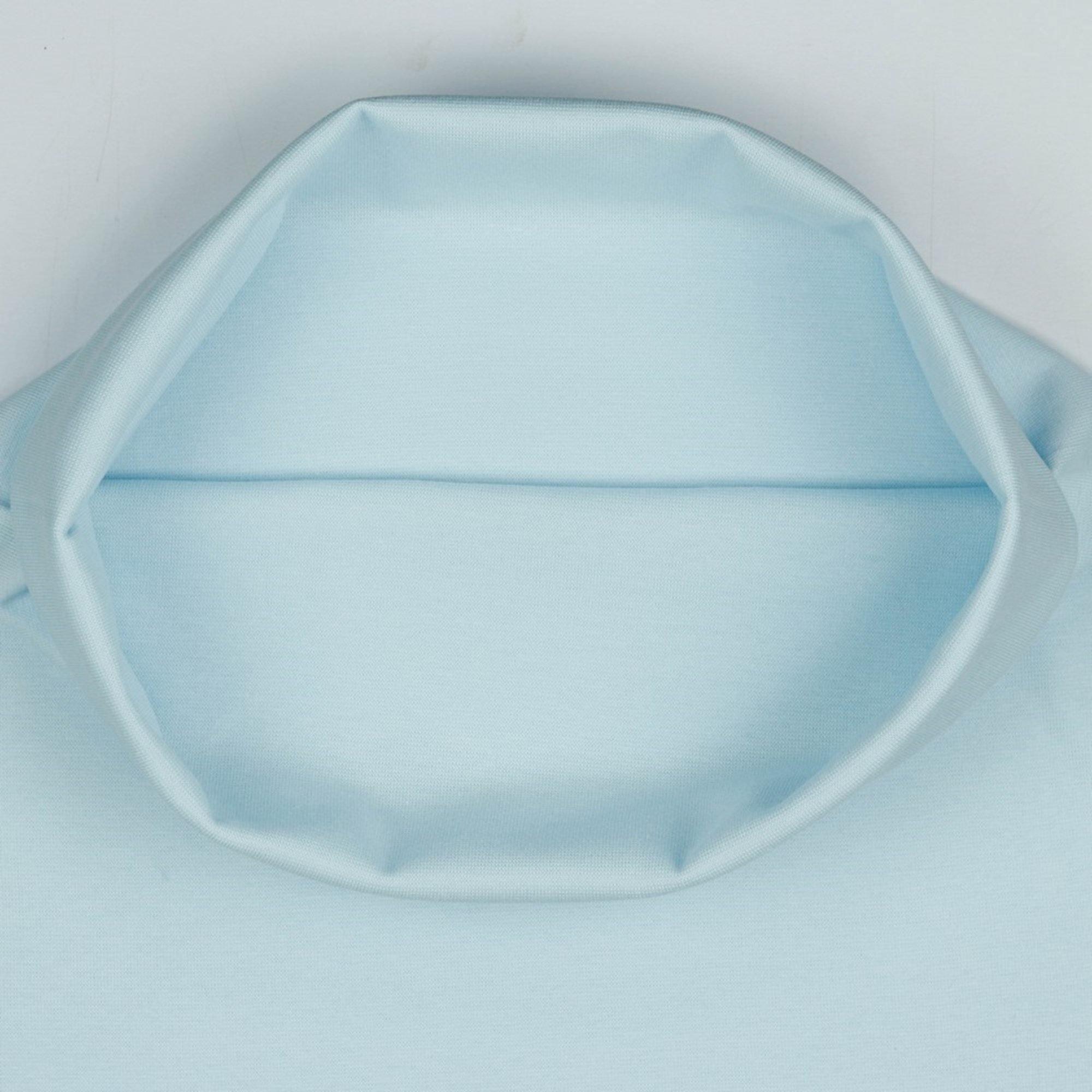 Organic Tubular Ribbing - Baby Blue-Organic Rib Knit-Jelly Fabrics