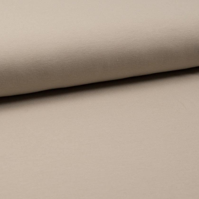 Organic Cotton Jersey - Sand-Organic Jersey-Jelly Fabrics