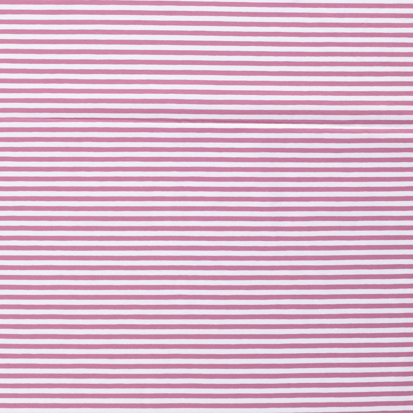 Cotton Jersey Fabric - Old Pink with White Stripes-Jersey Fabric-Jelly Fabrics