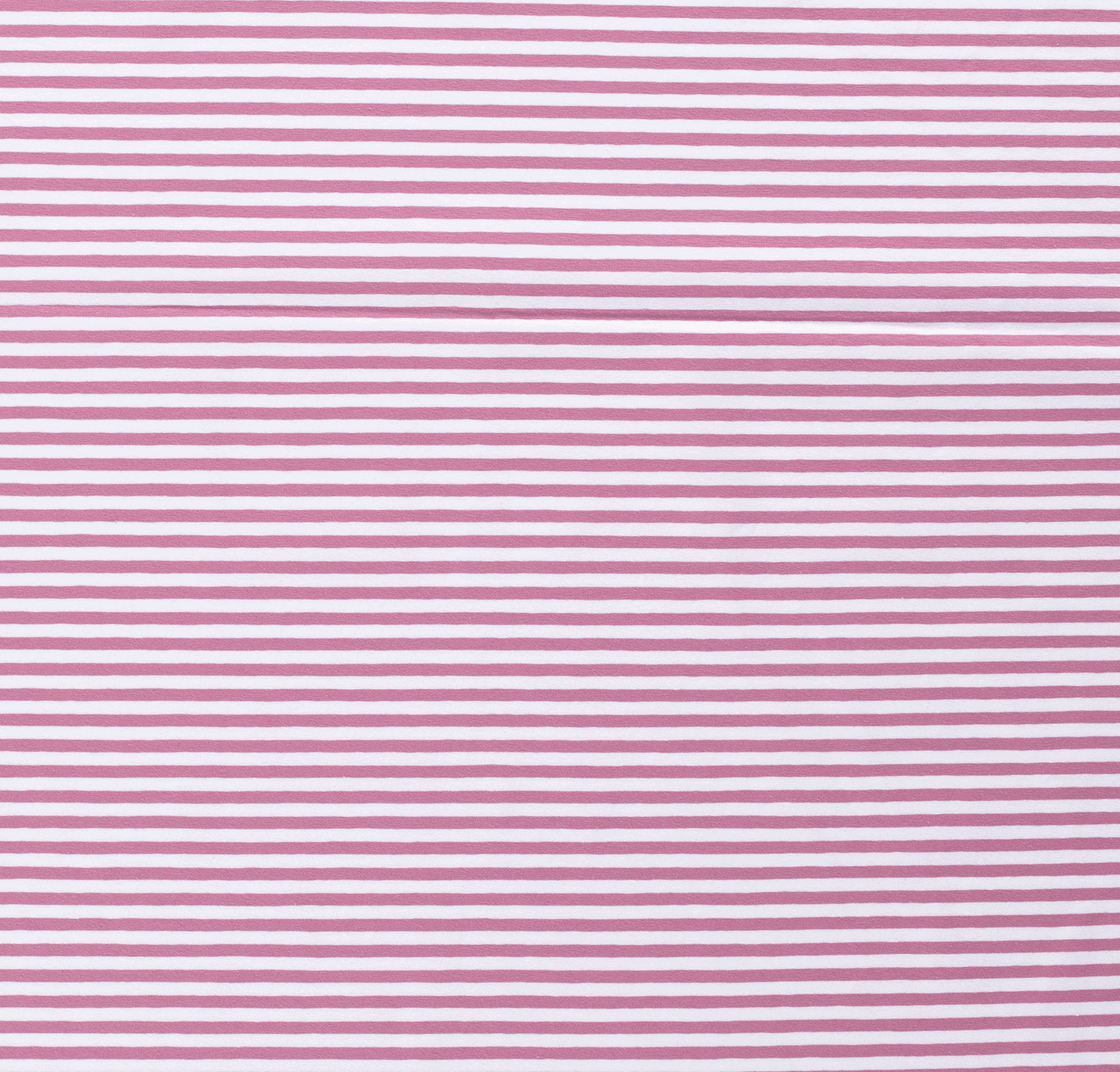 Cotton Jersey Fabric - Old Pink with White Stripes-Jersey Fabric-Jelly Fabrics
