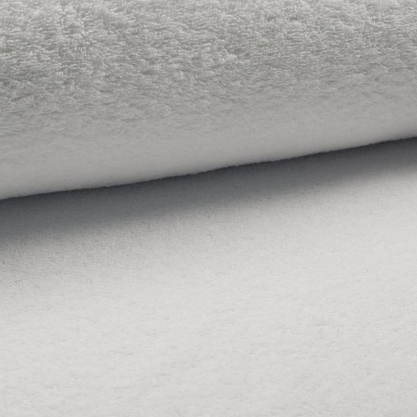 Terry Towelling - White-French Terry-Jelly Fabrics