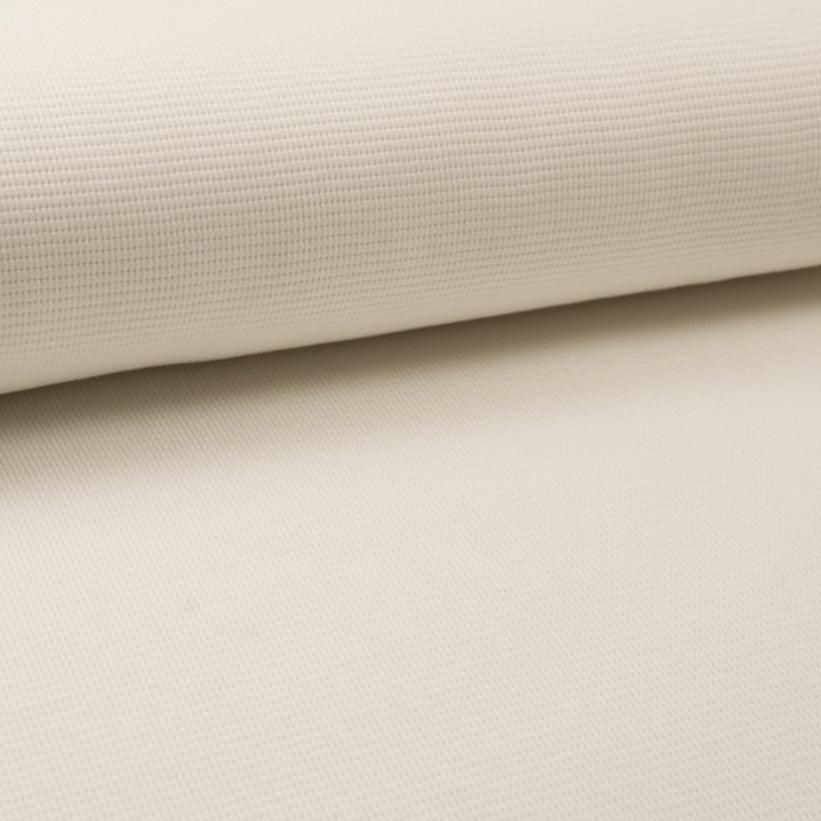 Waffle Knit - Ecru-Jersey Fabric-Jelly Fabrics