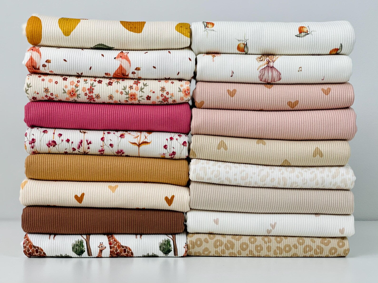 Fine Ribbed Jersey - All