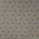 Giraffe print jersey fabric with stretch
