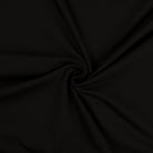 Cotton Jersey - Black (NEW)-Jersey Fabric-Jelly Fabrics