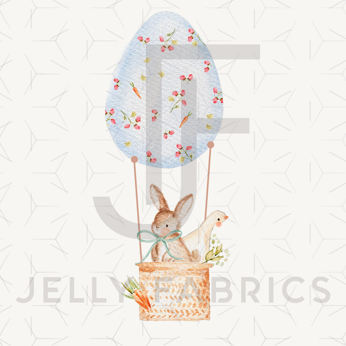 Easter Bunny Cloud Hopper heat transfer design