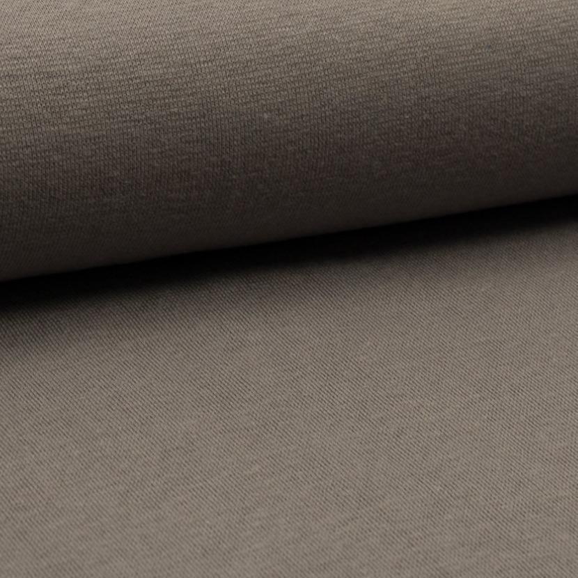 Tubular Rib Knit - Taupe ribbing-Rib Knit-Jelly Fabrics