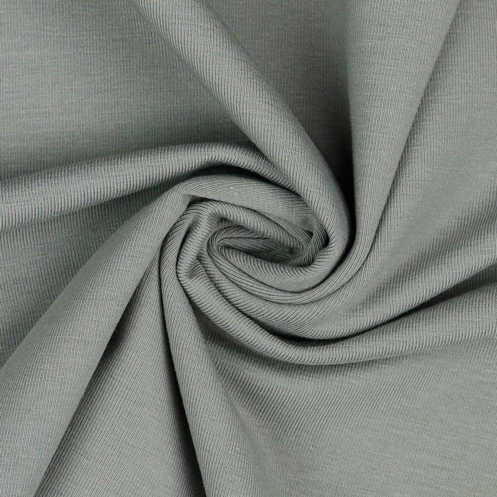 Light Gray Cotton and Polyester Brushed Fleece - Fleece - Polyester -  Fashion Fabrics