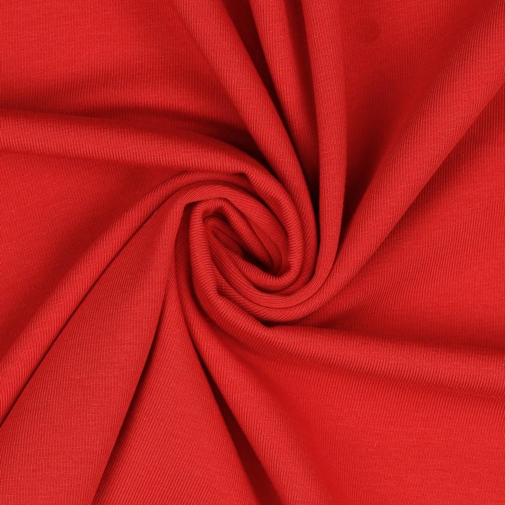 Næb omfattende Bøje Organic Jersey Fabric - Solid Tomato Red | Jelly Fabrics – Jelly Fabrics Ltd