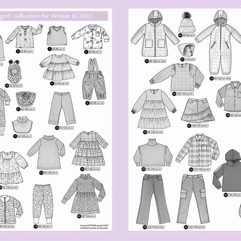 Ottobre Design Magazine - Kids Winter 2021 (English)-Accessories-Jelly Fabrics