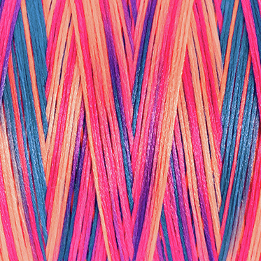 Gutermann Overlock Yarn - Bulky-Lock 80 : 1000 M Blue-Pink-Peach (9814)-Thread-Jelly Fabrics