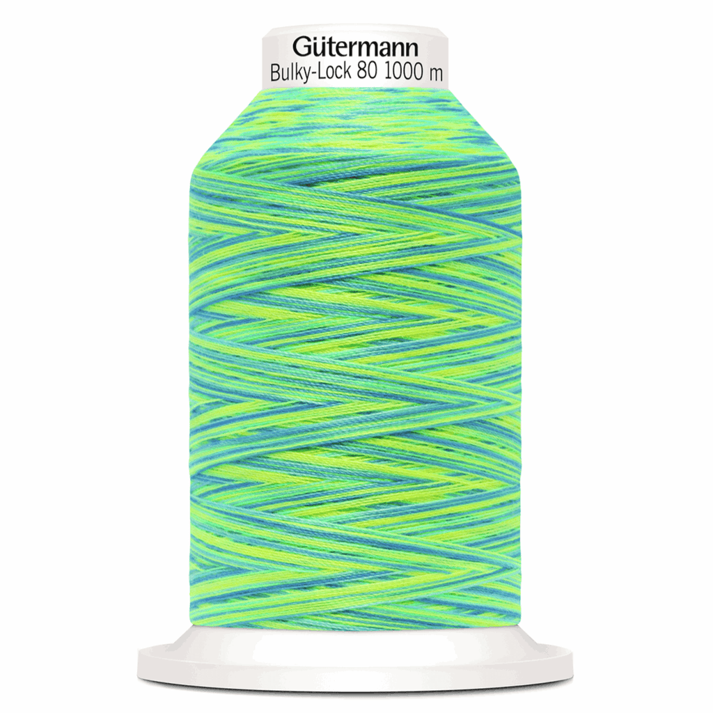 Gutermann Overlock Yarn - Bulky-Lock 80 : 1000 M Green-Blue (9968)-Thread-Jelly Fabrics