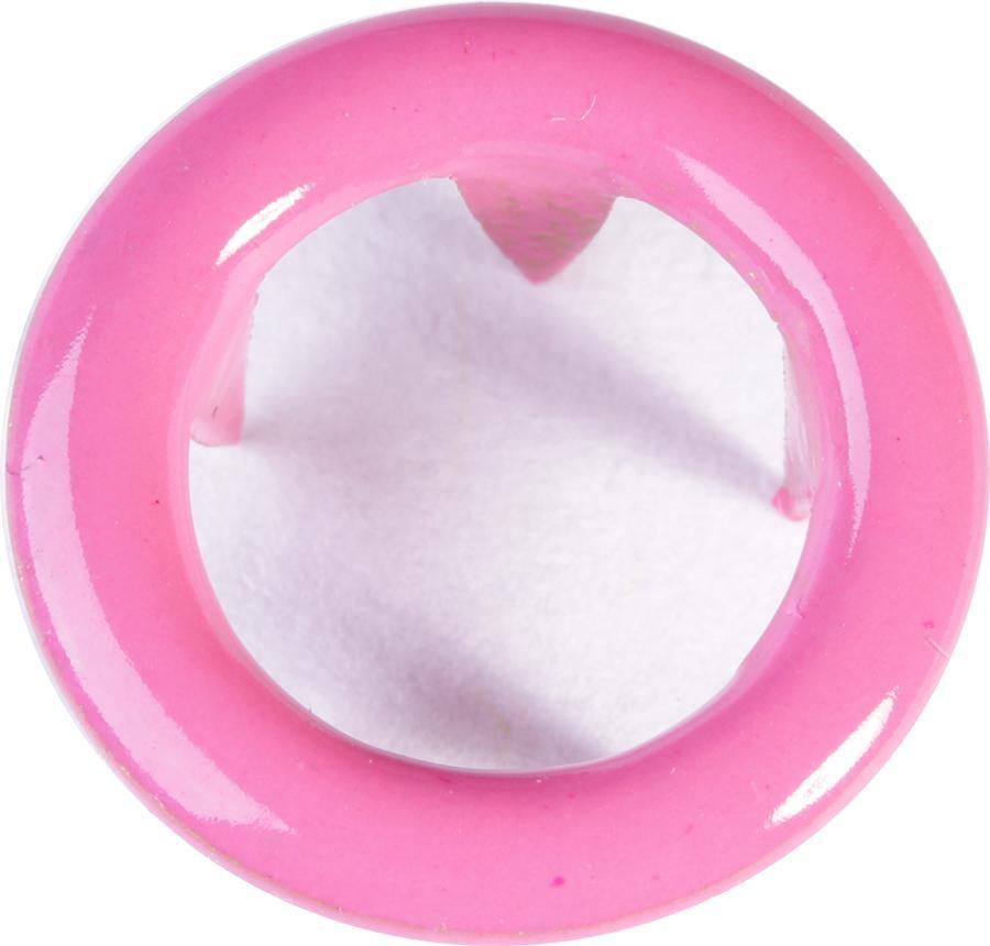 Snap buttons - 9mm Non-sew metal snap fasteners - Pink (20 pcs)-Accessories-Jelly Fabrics