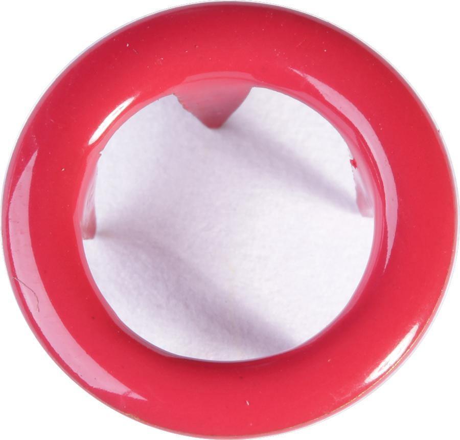 Snap buttons - 9mm Non-sew metal snap fasteners - Red (20 pcs)-Accessories-Jelly Fabrics