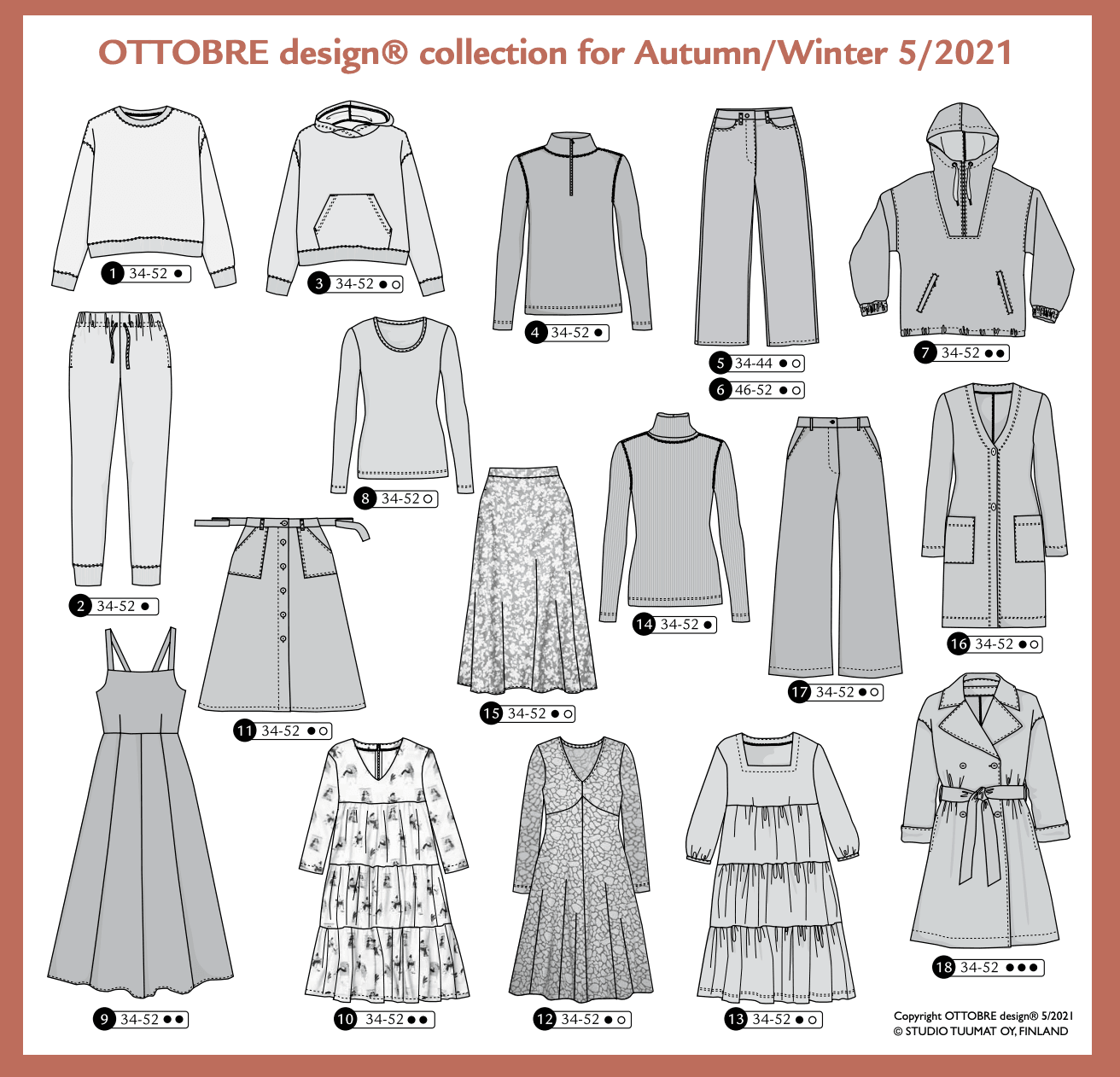 Ottobre Design Magazine - Woman Autumn/Winter 2021 (English)-Accessories-Jelly Fabrics