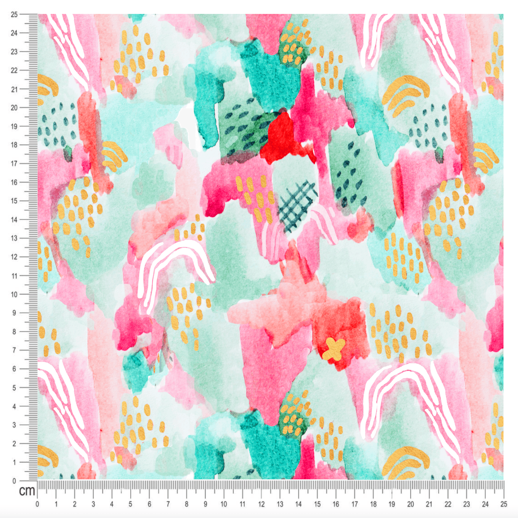 PRE-ORDER!!! - Cotton Jersey - Aurora in Watermelon (due July)-Jersey Fabric-Jelly Fabrics