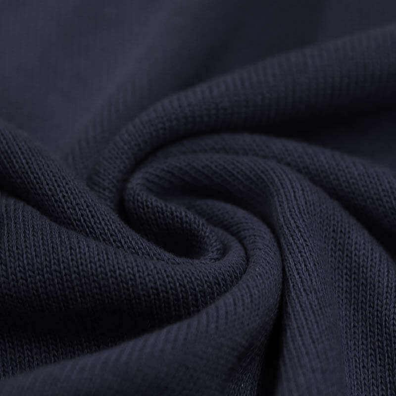 Baby Knit - Navy-Rib Knit-Jelly Fabrics