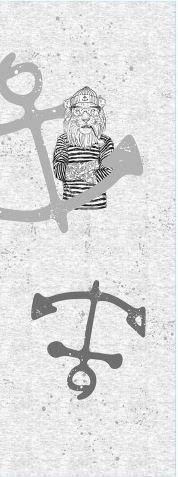 CUT &amp; SEW - DIY Kit for Sailor Lion Gym Bag-DIY Kit-Jelly Fabrics