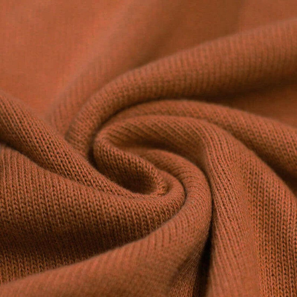 Baby Knit - Cognac-Rib Knit-Jelly Fabrics