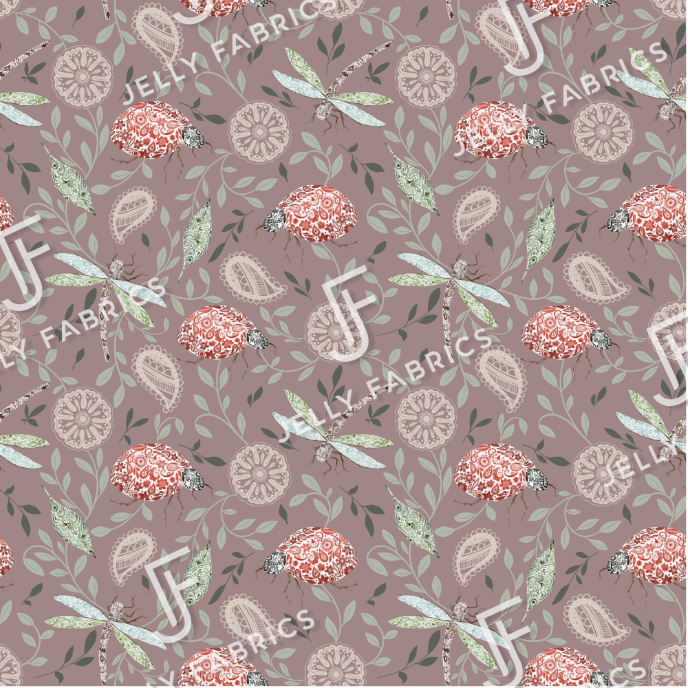 Paisley 2025 jersey fabric