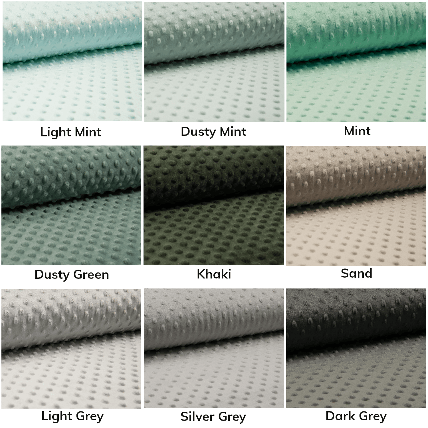 Bolt Pre-Order - PLUSH MINKY Dimples-Bolt-Jelly Fabrics