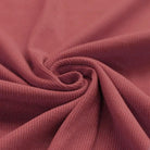 Fine Ribbed Jersey - Raspberry-Jersey Fabric-Jelly Fabrics