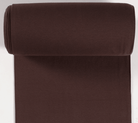 Rib Knit - Dark Brown tubular ribbing-Rib Knit-Jelly Fabrics
