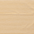 Cotton Jersey - Ochre and White Stripes-Jersey Fabric-Jelly Fabrics