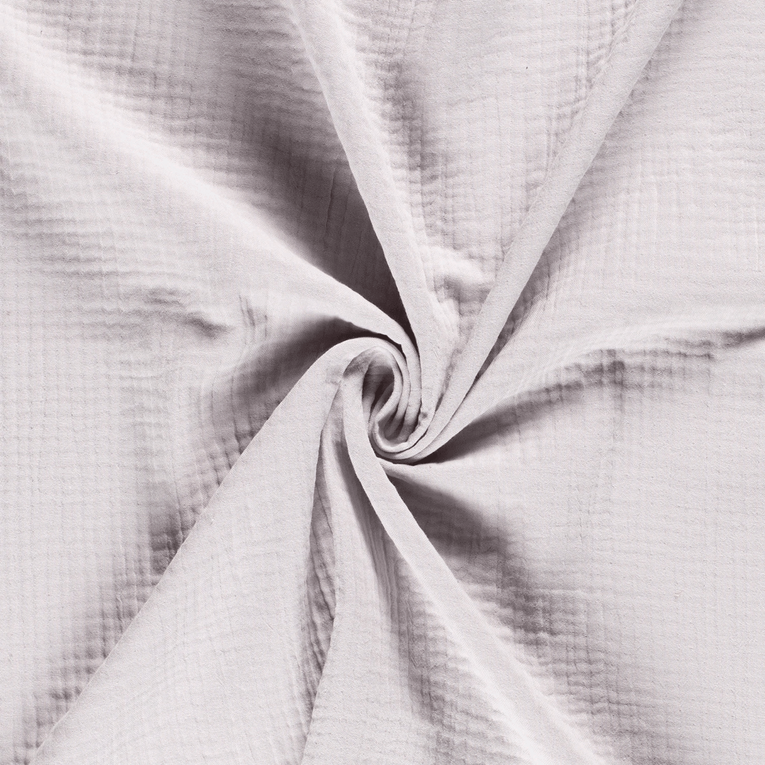 Triple Gauze - Light Grey-Muslin Fabric-Jelly Fabrics